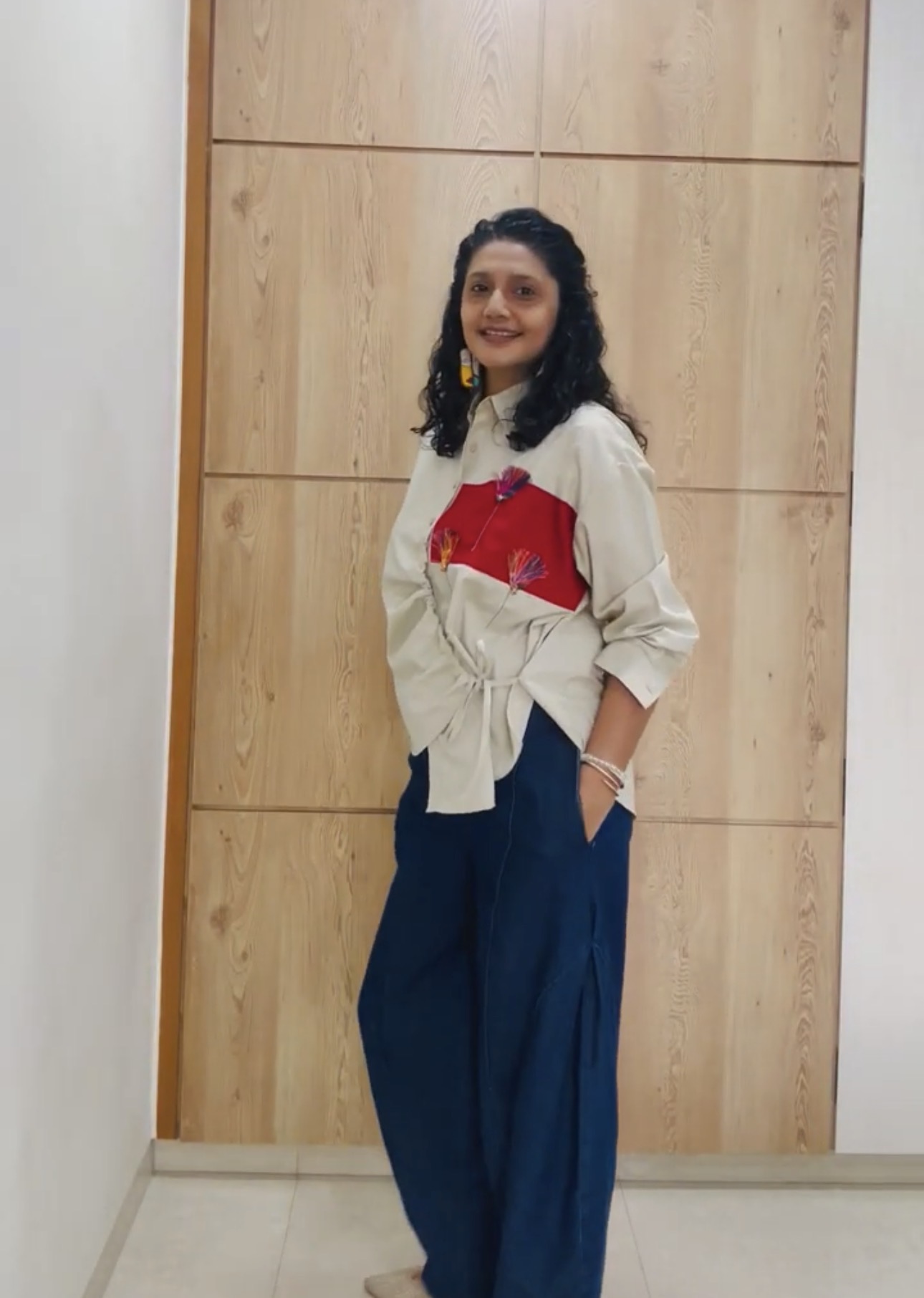 Jashn | Oversized Shirt | Sage Green
