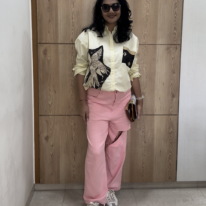Udaan | Oversized Shirt | Yellow