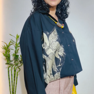 Udaan | Oversized Shirt | Black