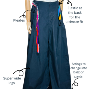 Gubbare | Convertible Pants | Black